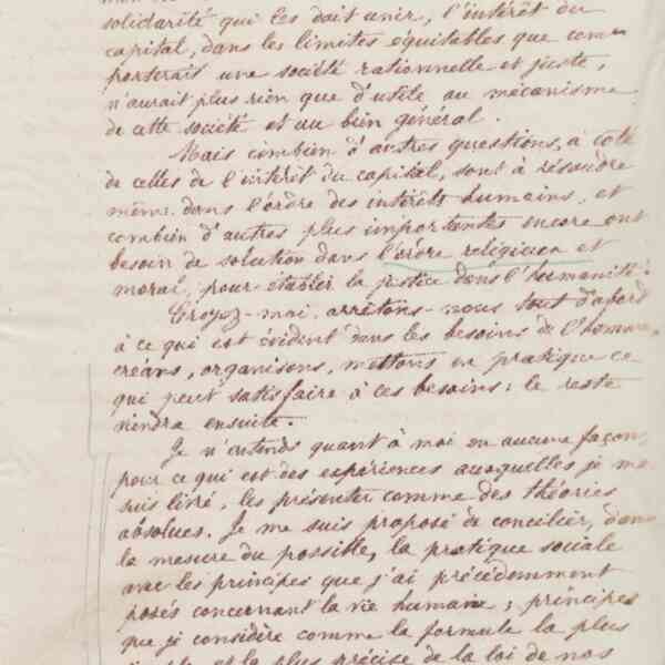 Jean-Baptiste André Godin à Antoine Massoulard, 10 juin 1876