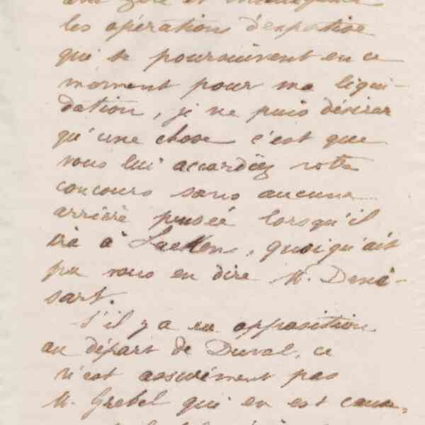 Jean-Baptiste André Godin à Eugène André, 19 mars 1873