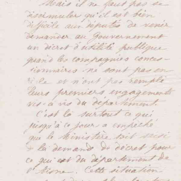Jean-Baptiste André Godin à monsieur Despret, 18 juillet 1873