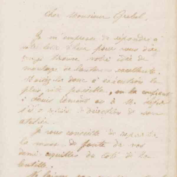 Jean-Baptiste André Godin à Alphonse Grebel, 11 mai 1872