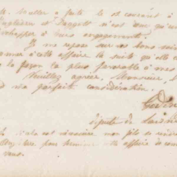 Jean-Baptiste André Godin à Germain Marie Maxime Desnoyers, 28 mai 1872