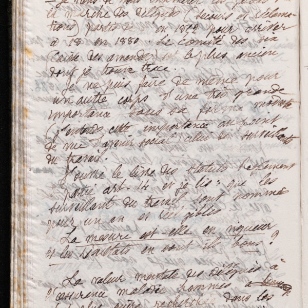 Marie Moret à Antoine Piponnier, 26 novembre 1896