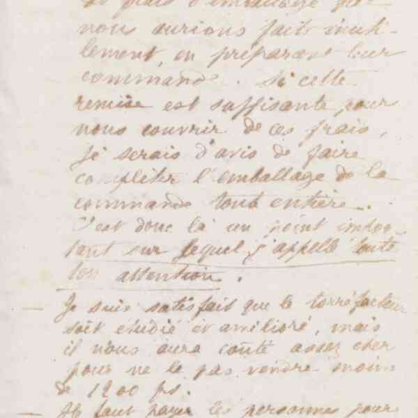 Jean-Baptiste André Godin à Émile Godin, 13 février 1874