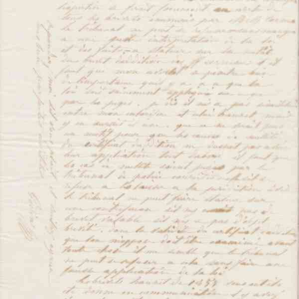 Jean-Baptiste André Godin à monsieur Bertrand, 9 mars 1864