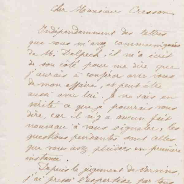 Jean-Baptiste André Godin à Guillaume Ernest Cresson, 7 août 1873