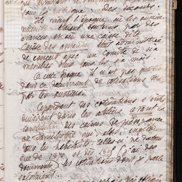 Marie Moret à Antoine Piponnier, 16 novembre 1896