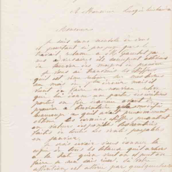 Jean-Baptiste André Godin à André Lecoq de Boisbaudran, 2 mars 1868