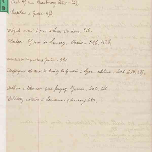 Registre CNAM FG 15 (15) - Index