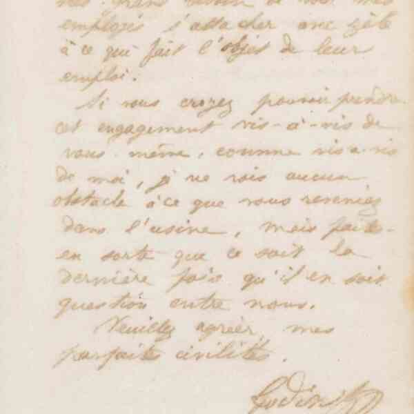 Jean-Baptiste André Godin à François Dequenne, 15 mai 1872