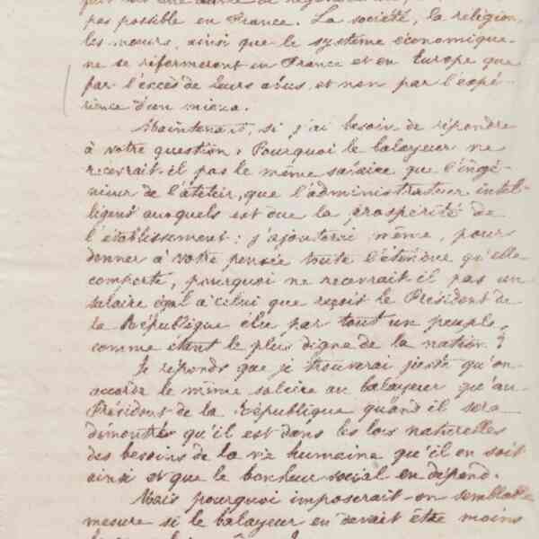 Jean-Baptiste André Godin à Antoine Massoulard, 10 juin 1876