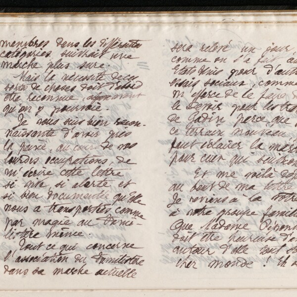 Marie Moret à Antoine Piponnier, 19 avril 1897