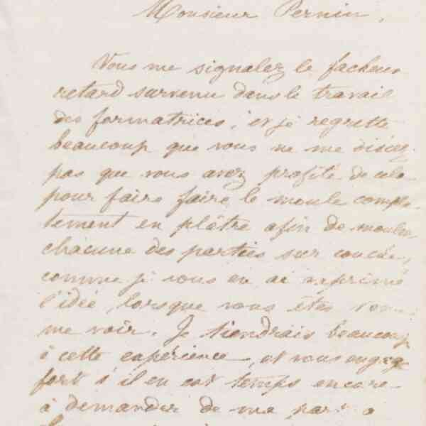 Jean-Baptiste André Godin à Antoine Pernin, 10 décembre 1873