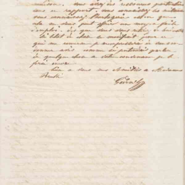 Jean-Baptiste André Godin à Alexandre Brullé, 4 février 1865