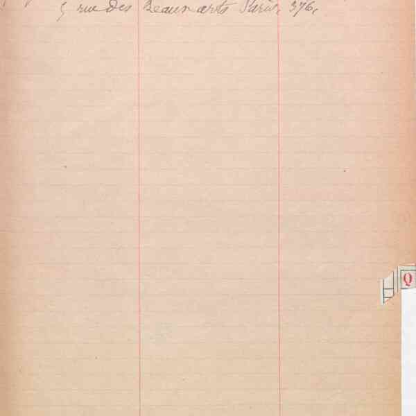 Registre CNAM FG 43 (9) - Index