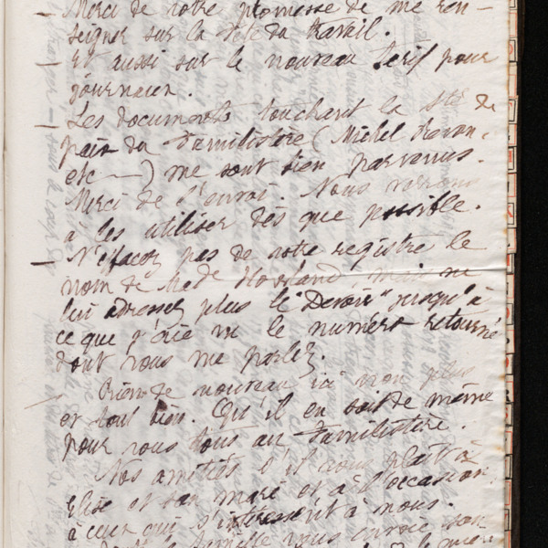 Marie Moret à Pierre-Alphonse Doyen, 5 mai 1895