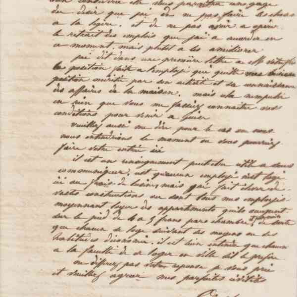Jean-Baptiste André Godin à monsieur C. Delachevardière, 28 décembre 1860