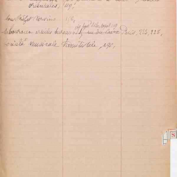 Registre CNAM FG 43 (9) - Index