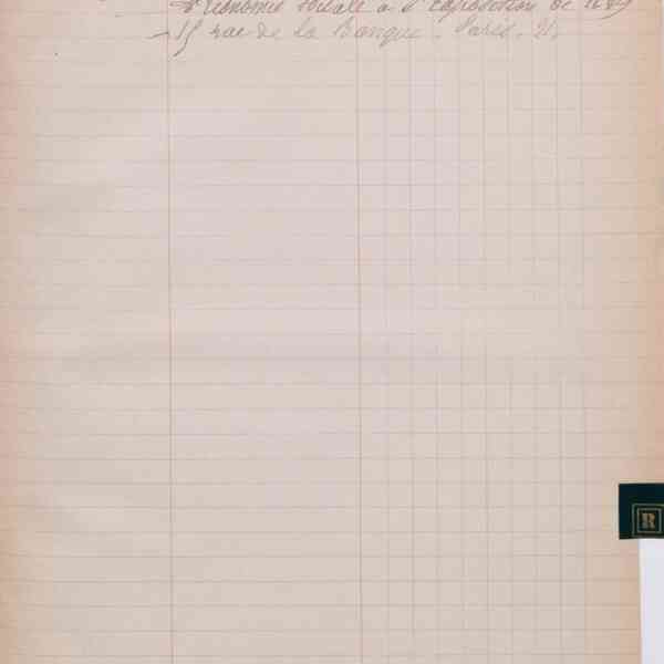 Registre CNAM FG 41 (4) - Index