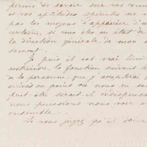 Jean-Baptiste André Godin à monsieur Mettez, 22 avril 1873