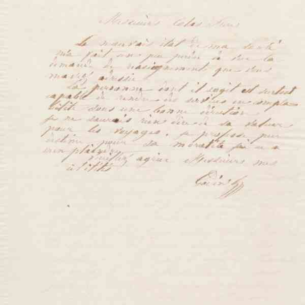 Jean-Baptiste André Godin à Colas frères, 28 août 1867