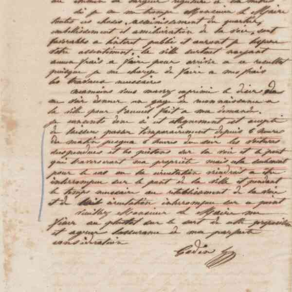 Jean-Baptiste André Godin à Auguste Désiré Besson, 13 mai 1859
