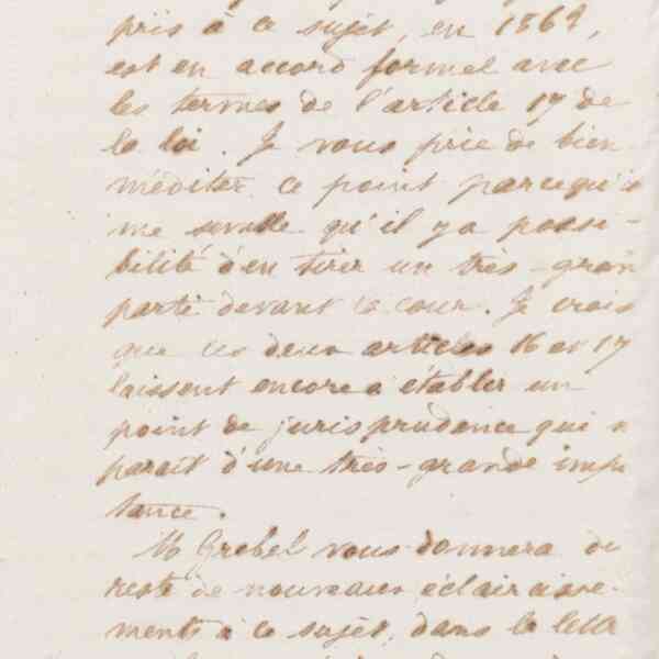 Jean-Baptiste André Godin à Guillaume Ernest Cresson, 13 avril 1874