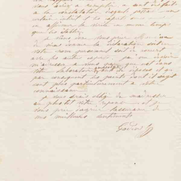 Jean-Baptiste André Godin à monsieur Poinsot, 4 avril 1867