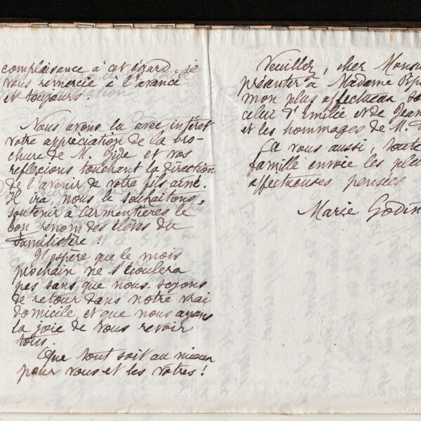 Marie Moret à Antoine Piponnier, 28 avril 1895