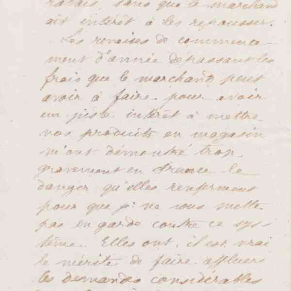 Jean-Baptiste André Godin à Eugène André, 15 janvier 1874