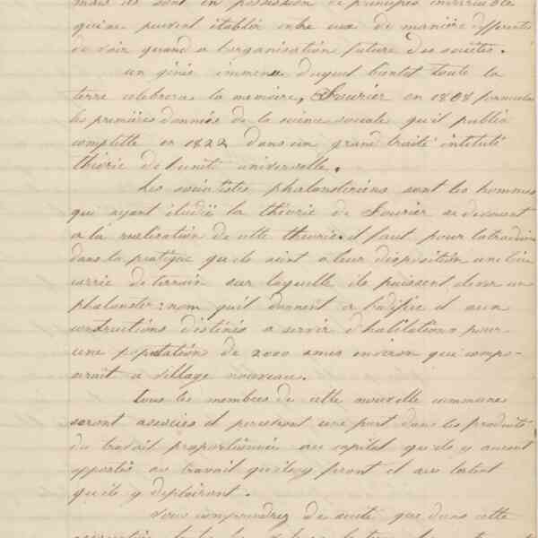 Jean-Baptiste André Godin à monsieur L. Bernus, 3 décembre 1848