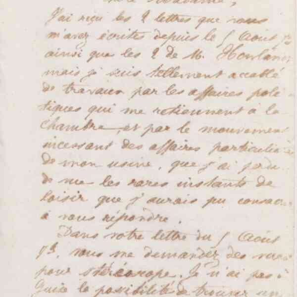 Jean-Baptiste André Godin à Marie Howland, 20 avril 1874