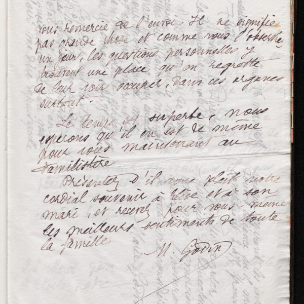 Marie Moret à Pierre-Alphonse Doyen, 17 mars 1895