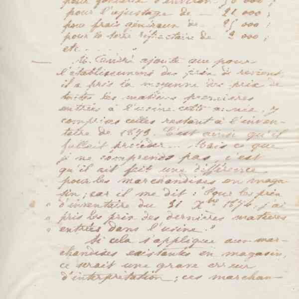 Jean-Baptiste André Godin à Émile Godin, 1er mars 1875