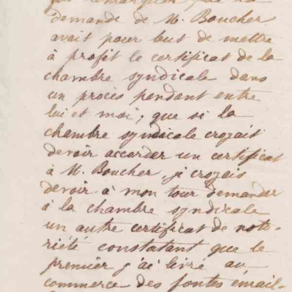 Jean-Baptiste André Godin à Guillaume Ernest Cresson, 10 mars 1873