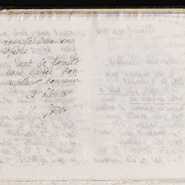 Marie Moret à Henri Buridant, 15 mai 1896