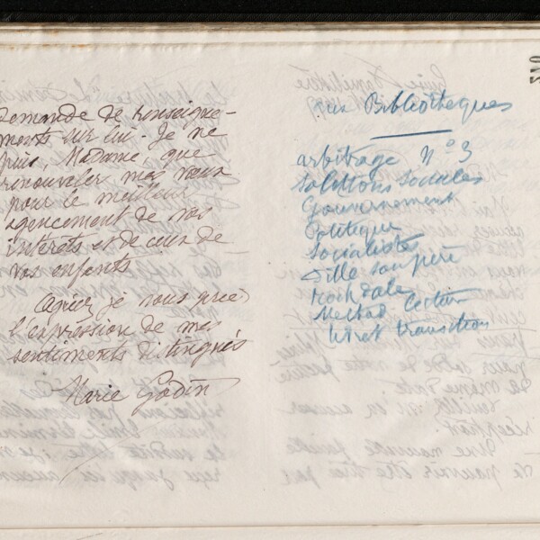 Marie Moret à madame veuve Laporte, 8 juillet 1897