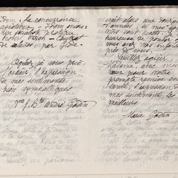 Marie Moret à Irénée Priqueler, 11 avril 1897