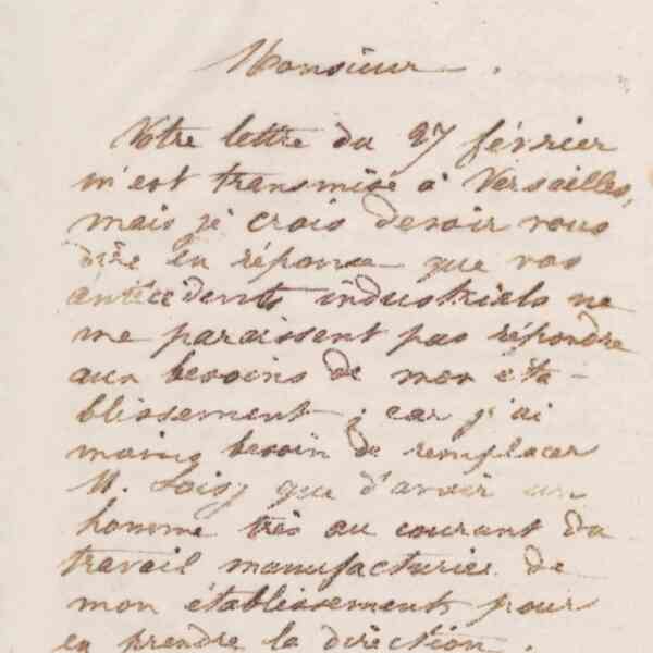 Jean-Baptiste André Godin à Guillaume Ernest Cresson, 3 mars 1873