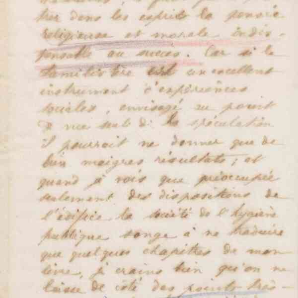 Jean-Baptiste André Godin à Tito Pagliardini, 27 mai 1872