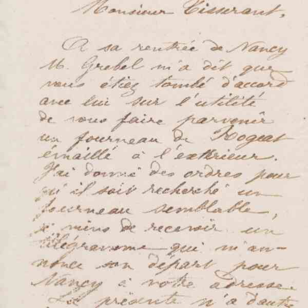 Jean-Baptiste André Godin à Alexandre Tisserant, 4 avril 1873