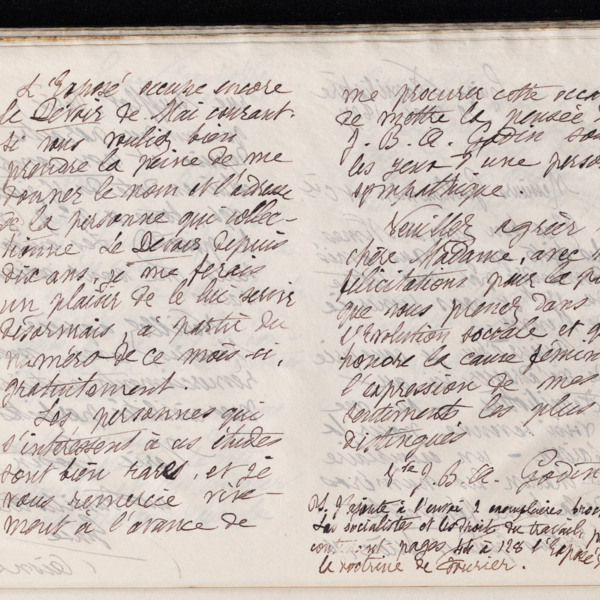 Marie Moret à Virginie Griess-Traut, 29 mai 1897