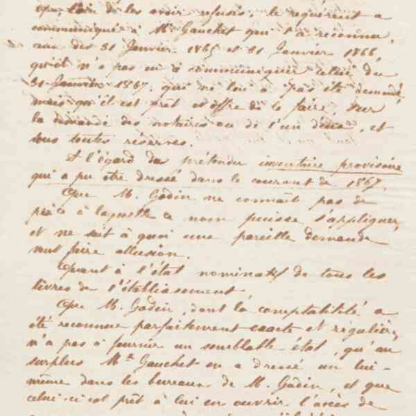 Jean-Baptiste André Godin à Alphonse Delpech, 12 décembre 1867