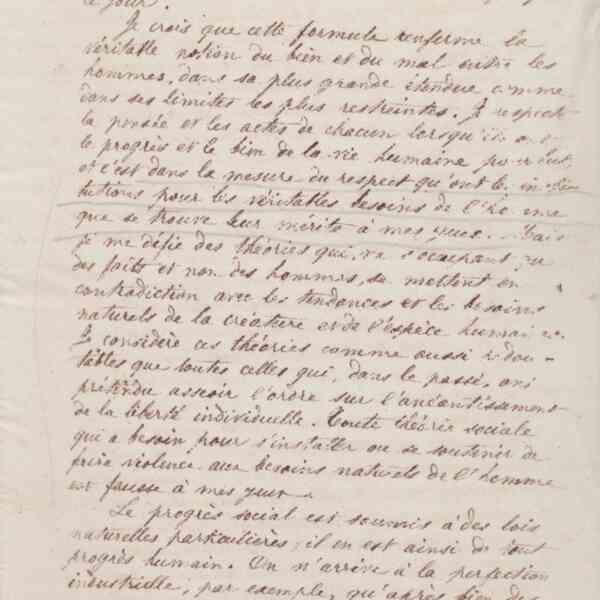 Jean-Baptiste André Godin à Antoine Massoulard, 10 juin 1876