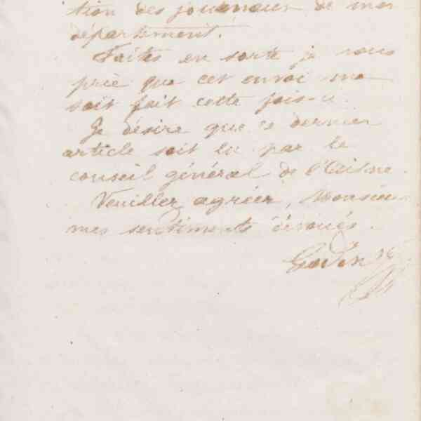 Jean-Baptiste André Godin à Adolphe Guéroult, 8 avril 1874