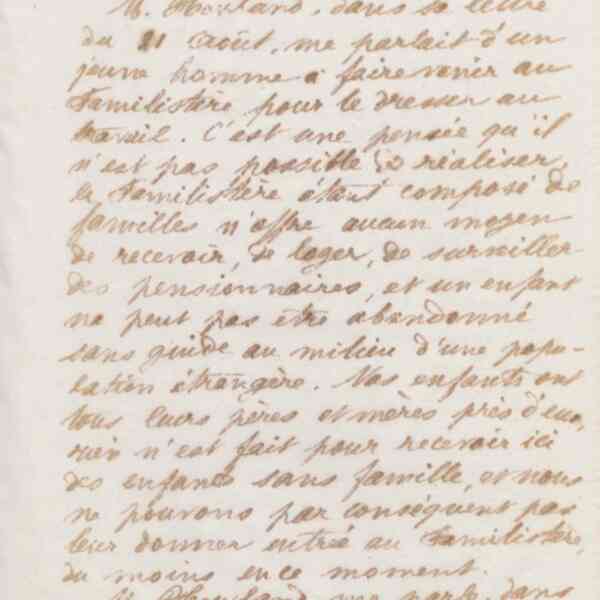 Jean-Baptiste André Godin à Marie Howland, 20 avril 1874