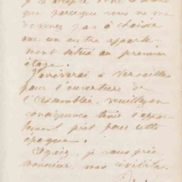 Jean-Baptiste André Godin à monsieur Rivière, 2 novembre 1872