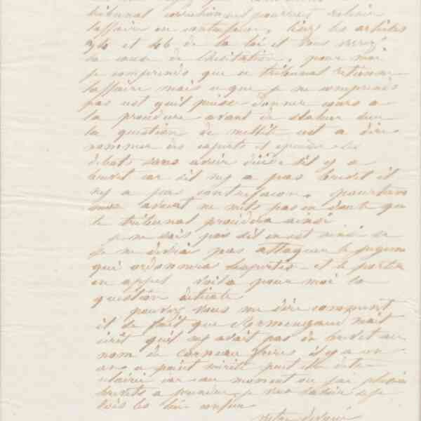 Jean-Baptiste André Godin à François Cantagrel, 1er avril 1864