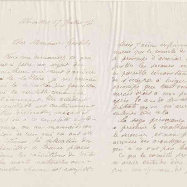 Jean-Baptiste André Godin à Alphonse Grebel, 17 juillet 1874
