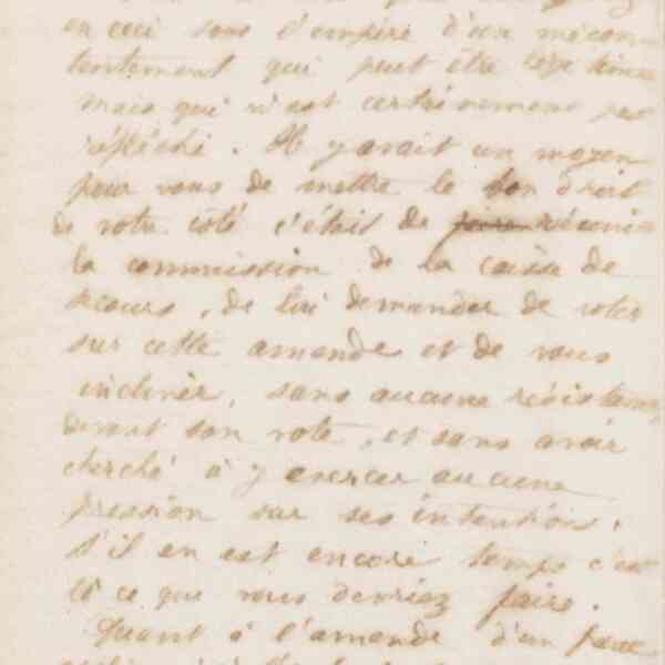 Jean-Baptiste André Godin à monsieur Loisy, 26 mai 1872