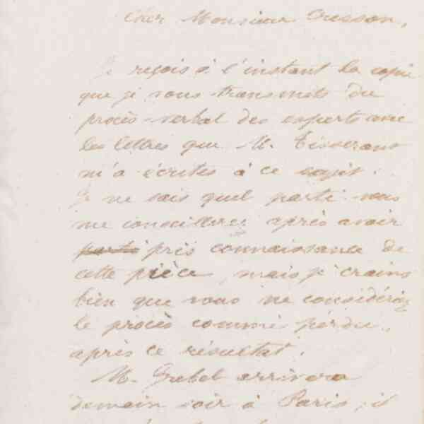 Jean-Baptiste André Godin à Guillaume Ernest Cresson, 9 mars 1874